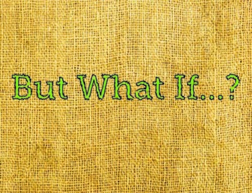 Putting “But What If…” Questions In Their Proper Place